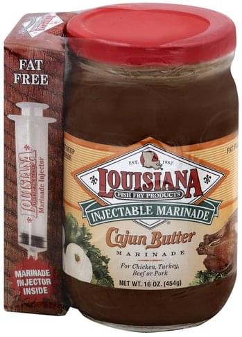 Marinade w/ Injector 16 oz - Louisiana Fish Fry