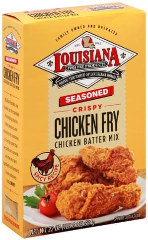 Louisiana Seasoned Crispy Chicken Fry Chicken Batter Mix