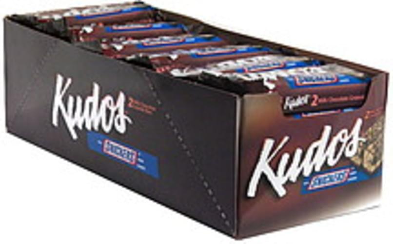 Kudos With Snickers Chunks Milk Chocolate Granola Bars 24 Ea Nutrition Information Innit