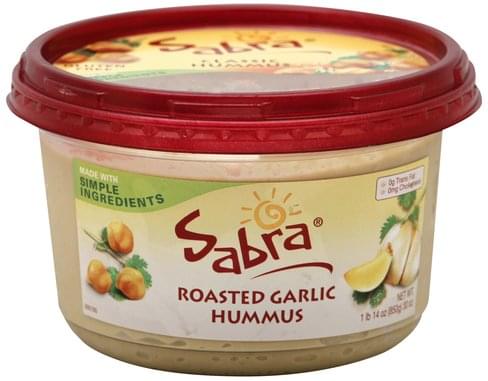 Sabra Roasted Garlic Hummus - 30 Oz, Nutrition Information | Innit