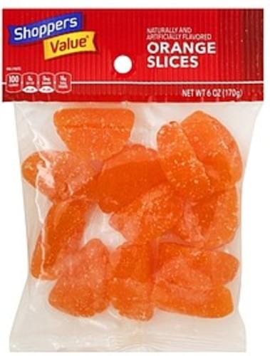 Shoppers Value Orange Slices - 6 oz, Nutrition Information | Innit