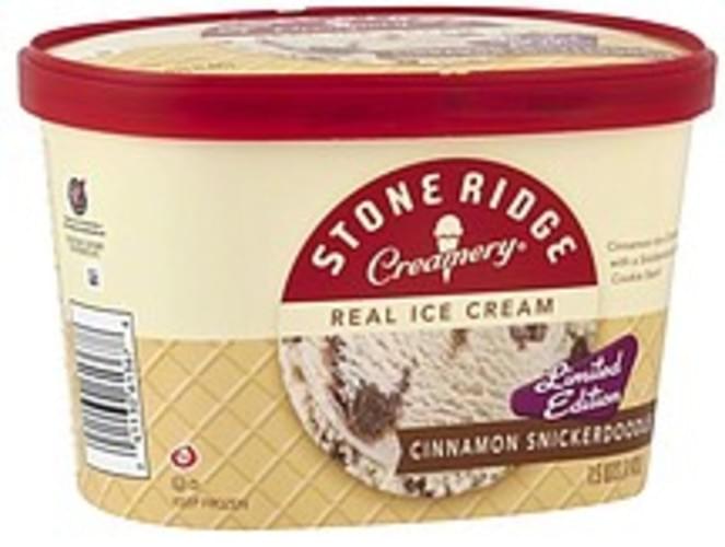 Stone Ridge Creamery Real, Cinnamon Snickerdoodle Ice Cream - 1.5 QT ...