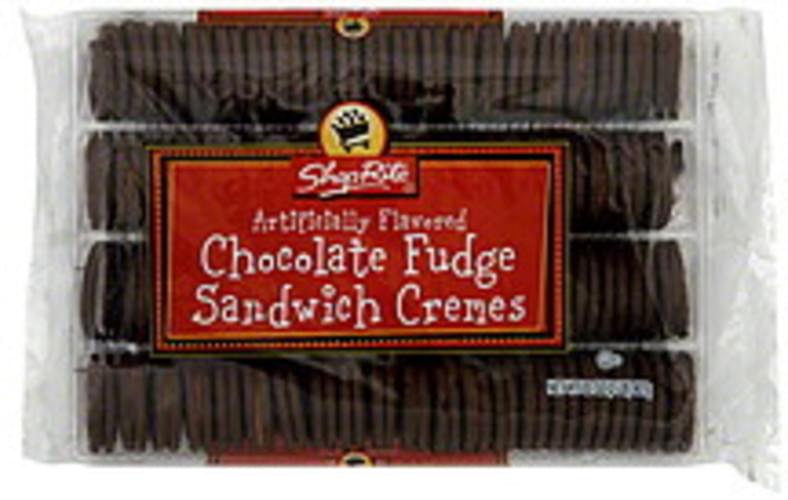 ShopRite Chocolate Fudge Sandwich Cremes 32 oz, Nutrition Information