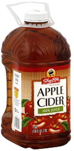 Shoprite Apple Cider 128 Oz Nutrition Information Innit