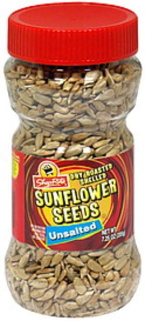 ShopRite Dry Roasted Shelled, Unsalted Sunflower Seeds - 7.25 Oz ...