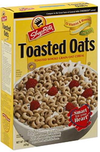 ShopRite Toasted Oats Cereal - 15 oz, Nutrition Information | Innit