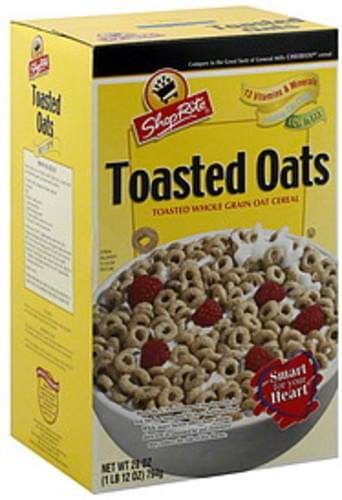 ShopRite Toasted Oats Cereal - 28 oz, Nutrition Information | Innit