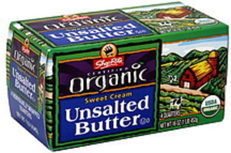 Shoprite Sweet Cream Unsalted Butter 4 Ea Nutrition Information Innit