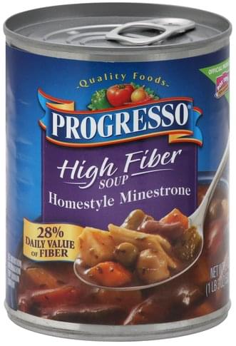 Progresso Homestyle Minestrone Soup - 19 oz, Nutrition Information | Innit