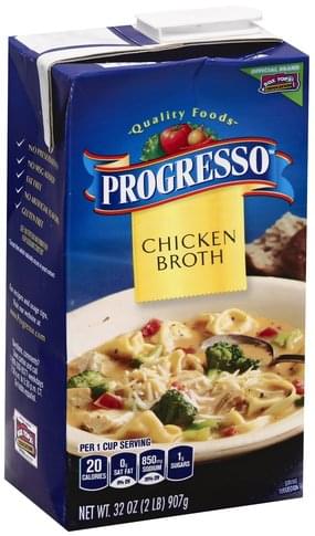 Progresso Chicken Broth - 32 oz, Nutrition Information | Innit