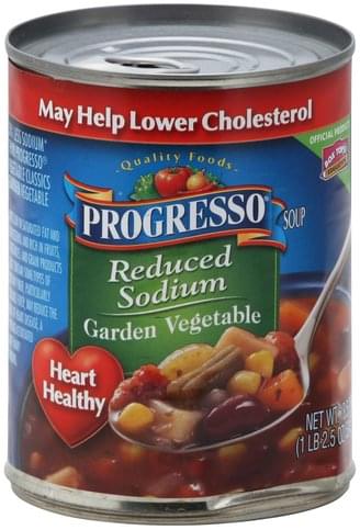 Progresso Garden Vegetable Soup - 18.5 oz, Nutrition Information | Innit