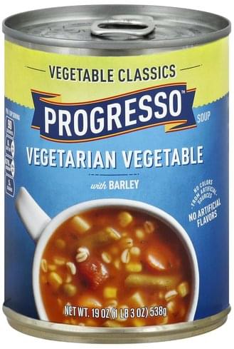Progresso Vegetarian Vegetable Soup Nutrition - Nutrition Pics
