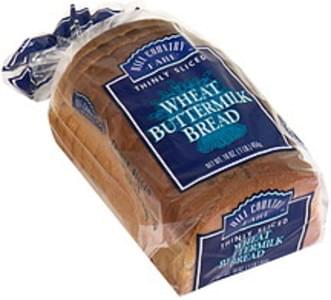 Hill Country Fare Thinly Sliced Wheat Buttermilk Bread - 16 Oz ...