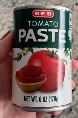 H-E-B Tomato Paste - 6 Oz, Nutrition Information | Innit