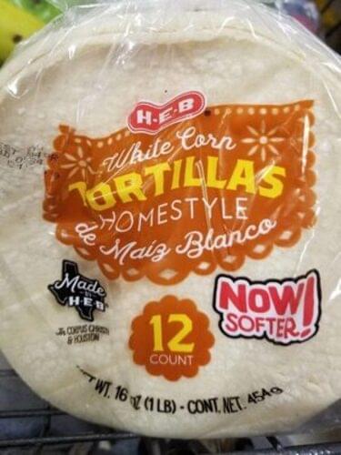 H-E-B Tortillas - 38 G, Nutrition Information | Innit