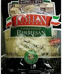 Kraft Grated, Original Parmesan Cheese - 1.5 Oz, Nutrition Information ...