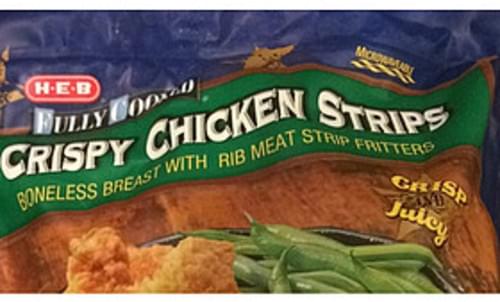 H-E-B Crispy Chicken Strips - 84 G, Nutrition Information | Innit