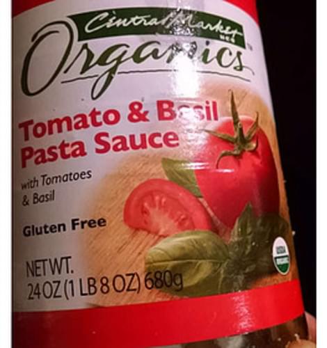 Central Market H-E-B Organics Tomato & Basil Pasta Sauce - 113 G ...