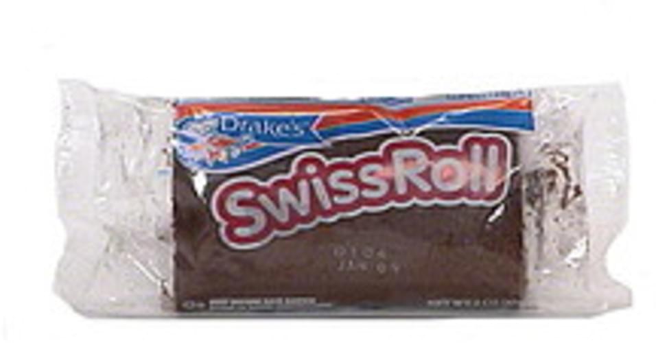 Drakes Swiss Roll - 3 oz, Nutrition Information | Innit