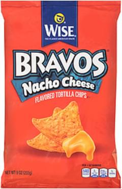 Wise Nacho Cheese Flavored Wise Bravos Nacho Cheese Flavored Tortilla ...