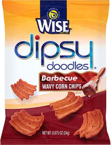 Wise Dipsy Doodles Wavy Barbecue Corn Chips - 0.88 oz, Nutrition