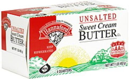 Oberweis Unsalted, 4 Quarters Sweet Cream Butter - 16 Oz, Nutrition ...