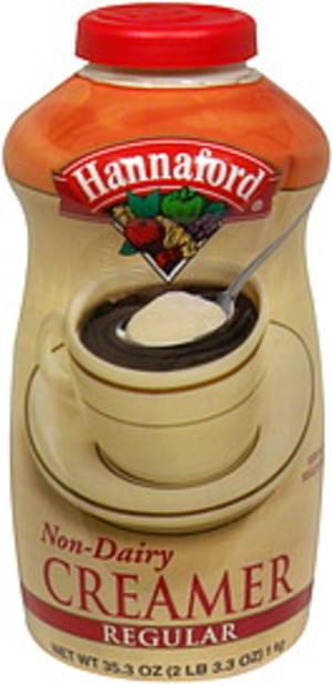 Hannaford Regular Non-Dairy Creamer - 35.3 oz, Nutrition Information ...