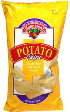 Hannaford Potato Chips - 20 oz, Nutrition Information | Innit