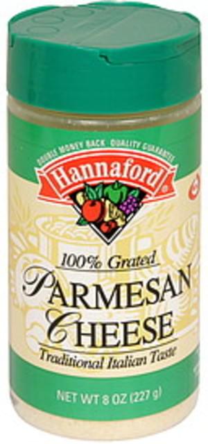 Hannaford 100 Grated Parmesan Cheese 8 Oz Nutrition Information Innit