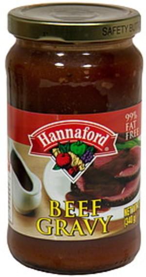 Hannaford Beef Gravy - 12 oz, Nutrition Information | Innit