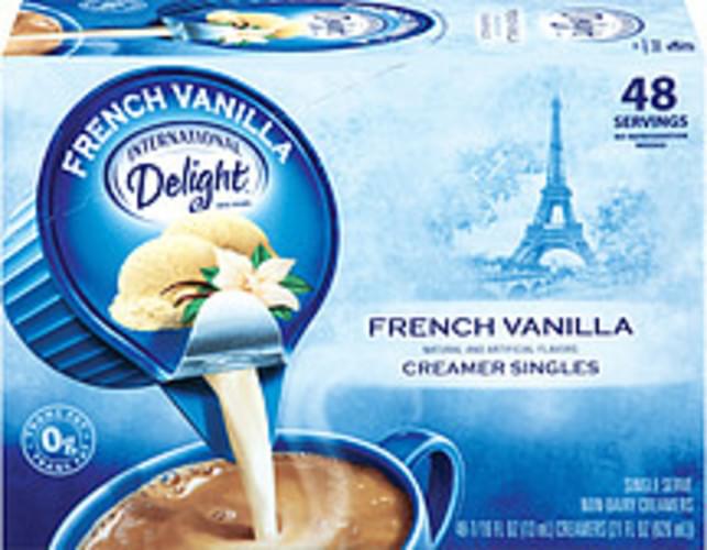 french vanilla creamer nutrition