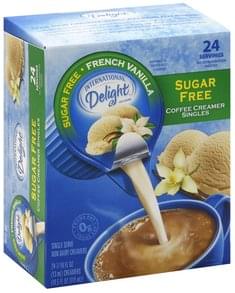 International Delight French Vanilla, Sugar Free, Single Serve Coffee ...