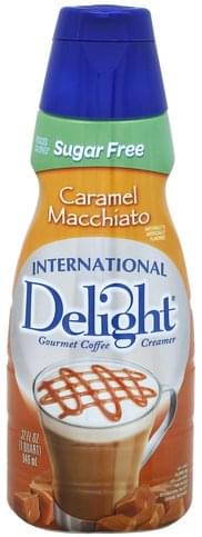 international delight caramel macchiato creamer calories