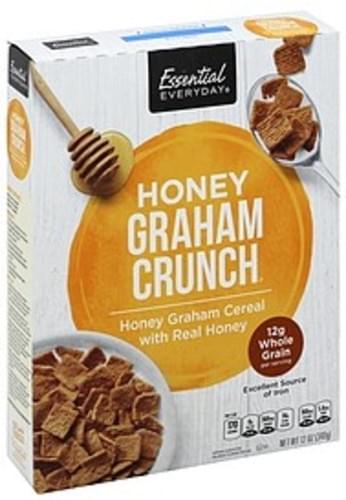 Essential Everyday Honey Graham Crunch Cereal 12 Oz Nutrition Information Innit