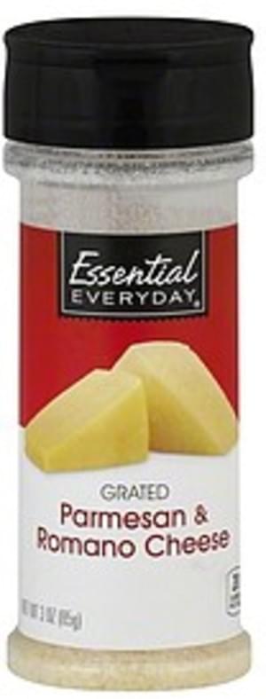 Essential Everyday Grated, Parmesan & Romano Cheese Cheese - 3 oz ...