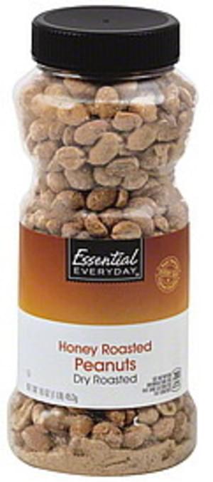 Essential Everyday Honey Roasted Peanuts - 16 Oz, Nutrition Information ...