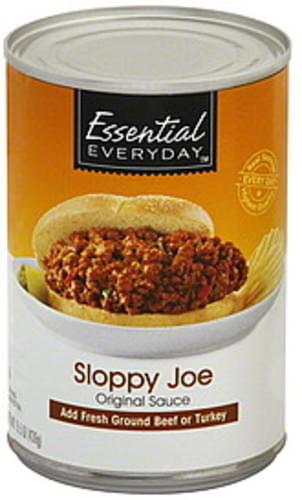 Essential Everyday Original Sauce Sloppy Joe - 15.5 oz, Nutrition ...