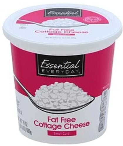 Essential Everyday Fat Free, Small Curd Cottage Cheese - 24 oz ...