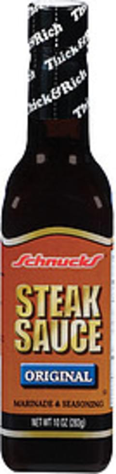 Schnucks Original Steak Sauce - 10 oz, Nutrition Information | Innit