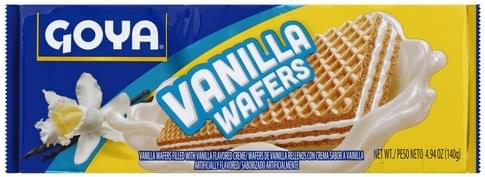 Goya Vanilla Wafers - 4.94 oz, Nutrition Information | Innit