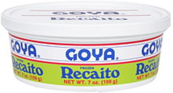 Goya Frozen Recaito 7 Oz Nutrition Information Innit