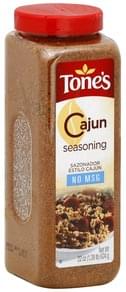 Tones Cajun Seasoning - 22 oz, Nutrition Information | Innit