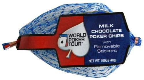 Frankford Candy & Chocolate World Poker Tour, Milk Chocolate with ...