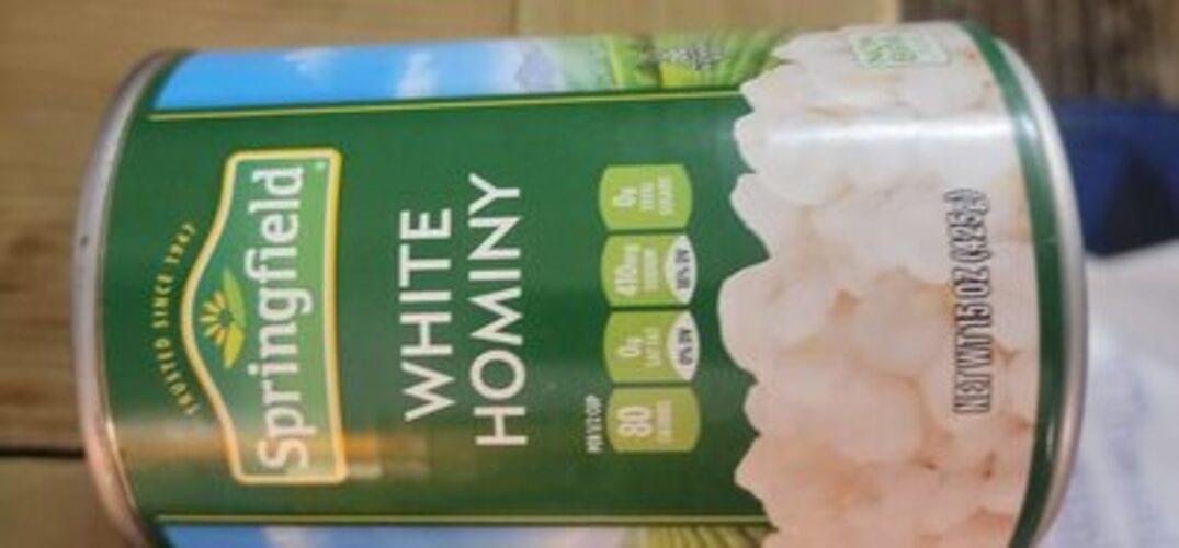 Springfield White Hominy 15 Oz Nutrition Information Innit