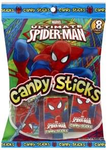 Marvel Marvel Ultimate Spider Man 8 Pack Candy Sticks 8 Ea Nutrition Information Innit