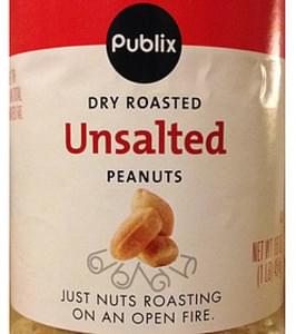 Publix Dry Roasted Unsalted Peanuts - 28 G, Nutrition Information | Innit