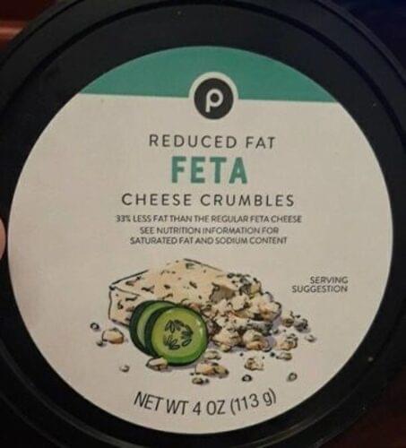 Publix Feta Crumbled Cheese - 28 G, Nutrition Information | Innit