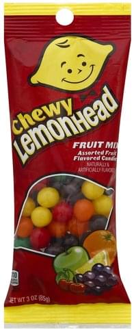 Lemonhead Fruit Mix Candies - 3 oz, Nutrition Information | Innit