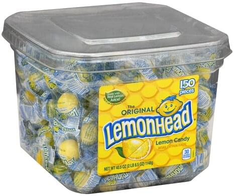 Lemonhead Lemon Candy - 150 ea, Nutrition Information | Innit