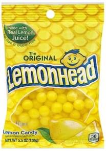 Lemonhead Lemon Candy - 5.5 oz, Nutrition Information | Innit